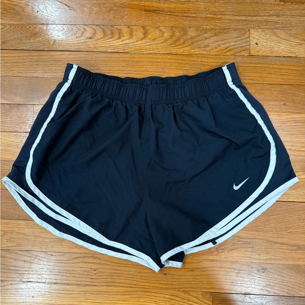 Nike Women's Navy Blue Dri-FIT running shorts